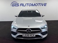 USED 2020 20 MERCEDES-BENZ CLA 200 AMG LINE COUPE 7G-DCT AUTO 165 BHP + SAT NAV + HEATED LEATHER + REAR CAMERA SIX MONTH WARRANTY JAN 2027 MOT