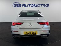 USED 2020 20 MERCEDES-BENZ CLA 200 AMG LINE COUPE 7G-DCT AUTO 165 BHP + SAT NAV + HEATED LEATHER + REAR CAMERA SIX MONTH WARRANTY JAN 2027 MOT