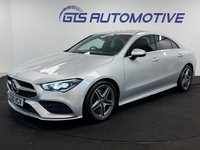 USED 2020 20 MERCEDES-BENZ CLA 200 AMG LINE COUPE 7G-DCT AUTO 165 BHP + SAT NAV + HEATED LEATHER + REAR CAMERA SIX MONTH WARRANTY JAN 2027 MOT