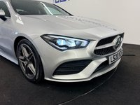 USED 2020 20 MERCEDES-BENZ CLA 200 AMG LINE COUPE 7G-DCT AUTO 165 BHP + SAT NAV + HEATED LEATHER + REAR CAMERA SIX MONTH WARRANTY JAN 2027 MOT
