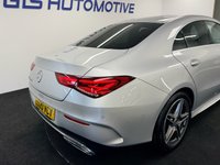 USED 2020 20 MERCEDES-BENZ CLA 200 AMG LINE COUPE 7G-DCT AUTO 165 BHP + SAT NAV + HEATED LEATHER + REAR CAMERA SIX MONTH WARRANTY JAN 2027 MOT
