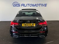 USED 2021 21 MERCEDES-BENZ A CLASS SALOON A200d AMG LINE PREMIUM PLUS 8G-DCT AUTO 150 BHP + SAT NAV + SUNROOF SIX MONTH WARRANTY APRIL 2027 MOT