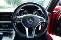 USED 2014 64 MERCEDES-BENZ SLK 2.1 SLK250 CDI AMG Sport Convertible 2dr Diesel G-Tronic+ Euro 5 (s/s) (204 ps) FIRE OPAL PAINTWORK + SUNROOF + AIR SCARF + DAB + NAV