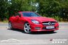 USED 2014 64 MERCEDES-BENZ SLK 2.1 SLK250 CDI AMG Sport Convertible 2dr Diesel G-Tronic+ Euro 5 (s/s) (204 ps) FIRE OPAL PAINTWORK + SUNROOF + AIR SCARF + DAB + NAV