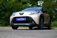 USED 2022 22 TOYOTA AYGO X 1.0 VVT-i Edge Hatchback 5dr Petrol Manual Euro 6 (s/s) (72 ps) **CAT S** GINGER BEIGE METALLIC PAINTWORK + REVERSE CAMERA + APPLE CARPLAY