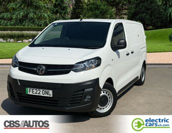 2022 VAUXHALL Vivaro Electric 3100 75kWh Dynamic Panel Van 6dr Electric Auto L1 H1 (7.4kW Charger) (136 ps) £11990.00
