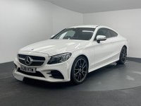 USED 2018 18 MERCEDES-BENZ C-CLASS 1.5 C200 MHEV AMG Line (Premium) Coupe 2dr Petrol G-Tronic+ Euro 6 (s/s) (198 ps) 
