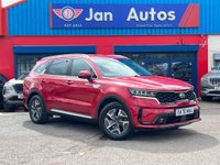 USED 2021 70 KIA SORENTO 1.6 h T-GDi 2 Auto AWD Euro 6 (s/s) 5dr 7seats+Nav+Camera+Ulez