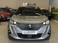 USED 2021 21 PEUGEOT E-2008 50kWh GT SUV 5 Door Electric Automatic Grey 1 Owner from New +BLUETOOTH+CRUISE+REVERSE CAM+