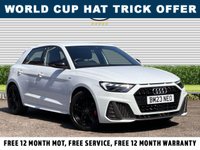 USED 2023 23 AUDI A1 1.0 TFSI 30 S line Sportback 5dr Petrol S Tronic Euro 6 (s/s) (110 ps) 1 Owner From New With F/S/H