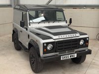 USED 2015 65 LAND ROVER DEFENDER 2.2 TDCI 122PS 4WD SWB HARD TOP SUV - NO VAT ABSOLUTELY STUNNING WOW