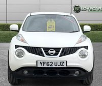 USED 2012 62 NISSAN JUKE 1.6 Acenta Premium SUV 5dr Petrol Manual Euro 5 (s/s) (117 ps) REALLY NICE EXAMPLE BOTH INSIDE AND OUT WITH 11 STAMPS IN THE SERVICE BOOK, LONG MOT, HPI CLEAR, 2 X KEYS, ONLY 1 PREVIOUS OWNER! HPI CLEAR, AIR CON, SAT NAV, BLUETOOTH, CRUISE, CLIMATE!
