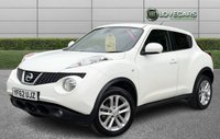 USED 2012 62 NISSAN JUKE 1.6 Acenta Premium SUV 5dr Petrol Manual Euro 5 (s/s) (117 ps) REALLY NICE EXAMPLE BOTH INSIDE AND OUT WITH 11 STAMPS IN THE SERVICE BOOK, LONG MOT, HPI CLEAR, 2 X KEYS, ONLY 1 PREVIOUS OWNER! HPI CLEAR, AIR CON, SAT NAV, BLUETOOTH, CRUISE, CLIMATE!