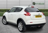 USED 2012 62 NISSAN JUKE 1.6 Acenta Premium SUV 5dr Petrol Manual Euro 5 (s/s) (117 ps) REALLY NICE EXAMPLE BOTH INSIDE AND OUT WITH 11 STAMPS IN THE SERVICE BOOK, LONG MOT, HPI CLEAR, 2 X KEYS, ONLY 1 PREVIOUS OWNER! HPI CLEAR, AIR CON, SAT NAV, BLUETOOTH, CRUISE, CLIMATE!