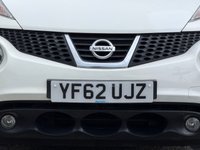 USED 2012 62 NISSAN JUKE 1.6 Acenta Premium SUV 5dr Petrol Manual Euro 5 (s/s) (117 ps) REALLY NICE EXAMPLE BOTH INSIDE AND OUT WITH 11 STAMPS IN THE SERVICE BOOK, LONG MOT, HPI CLEAR, 2 X KEYS, ONLY 1 PREVIOUS OWNER! HPI CLEAR, AIR CON, SAT NAV, BLUETOOTH, CRUISE, CLIMATE!