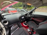 USED 2012 62 NISSAN JUKE 1.6 Acenta Premium SUV 5dr Petrol Manual Euro 5 (s/s) (117 ps) REALLY NICE EXAMPLE BOTH INSIDE AND OUT WITH 11 STAMPS IN THE SERVICE BOOK, LONG MOT, HPI CLEAR, 2 X KEYS, ONLY 1 PREVIOUS OWNER! HPI CLEAR, AIR CON, SAT NAV, BLUETOOTH, CRUISE, CLIMATE!
