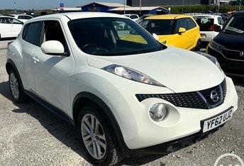 2012 NISSAN JUKE 1.6 Acenta Premium SUV 5dr Petrol Manual Euro 5 (s/s) (117 ps) &pound;4890.00