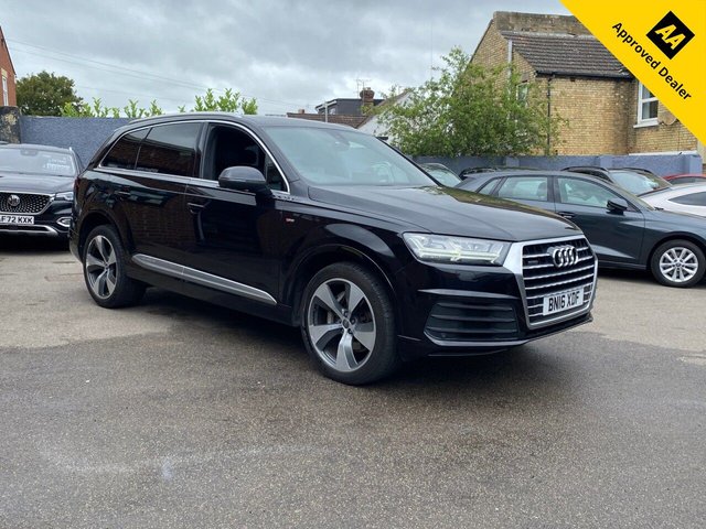 View our Audi Q7 3.0 TDI V6 S line SUV 5dr Diesel Tiptronic quattro Euro 6 (s/s) (272 ps)