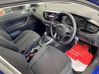 USED 2019 19 VOLKSWAGEN POLO 1.0 TSI GPF SE Hatchback 5dr Petrol DSG Euro 6 (s/s) (95 ps) REEF BLUE / 1 OWNER / AUTOMATIC / ONLY 11535 MILES FROM NEW / FULL VW SERVICE HISTORY / TOUCHSCREEN APPLE CARPLAY & ANDROID AUTO / FRONT & REAR SENSORS / POWERFOLD MIRRORS / CRUISE CONTROL