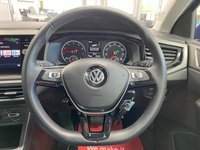 USED 2019 19 VOLKSWAGEN POLO 1.0 TSI GPF SE Hatchback 5dr Petrol DSG Euro 6 (s/s) (95 ps) REEF BLUE / 1 OWNER / AUTOMATIC / ONLY 11535 MILES FROM NEW / FULL VW SERVICE HISTORY / TOUCHSCREEN APPLE CARPLAY & ANDROID AUTO / FRONT & REAR SENSORS / POWERFOLD MIRRORS / CRUISE CONTROL