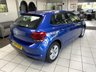 USED 2019 19 VOLKSWAGEN POLO 1.0 TSI GPF SE Hatchback 5dr Petrol DSG Euro 6 (s/s) (95 ps) REEF BLUE / 1 OWNER / AUTOMATIC / ONLY 11535 MILES FROM NEW / FULL VW SERVICE HISTORY / TOUCHSCREEN APPLE CARPLAY & ANDROID AUTO / FRONT & REAR SENSORS / POWERFOLD MIRRORS / CRUISE CONTROL