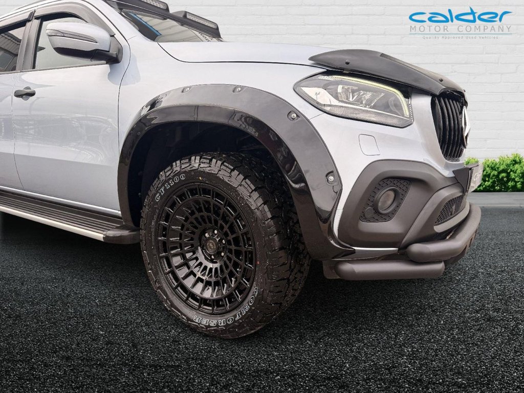 USED 2020 20 MERCEDES-BENZ X-CLASS 2.3 CDI Progressive Pickup Double Cab 4dr Diesel Auto 4MATIC Euro 6 (190 ps) WIDE TRACK BODY KIT+20&rdquo;ALLOYS+WOW