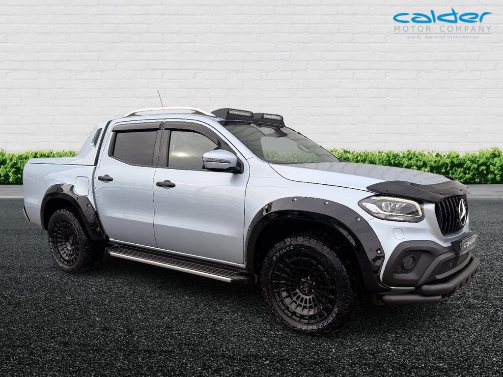 USED 2020 20 MERCEDES-BENZ X-CLASS 2.3 CDI Progressive Pickup Double Cab 4dr Diesel Auto 4MATIC Euro 6 (190 ps) WIDE TRACK BODY KIT+20&rdquo;ALLOYS+WOW
