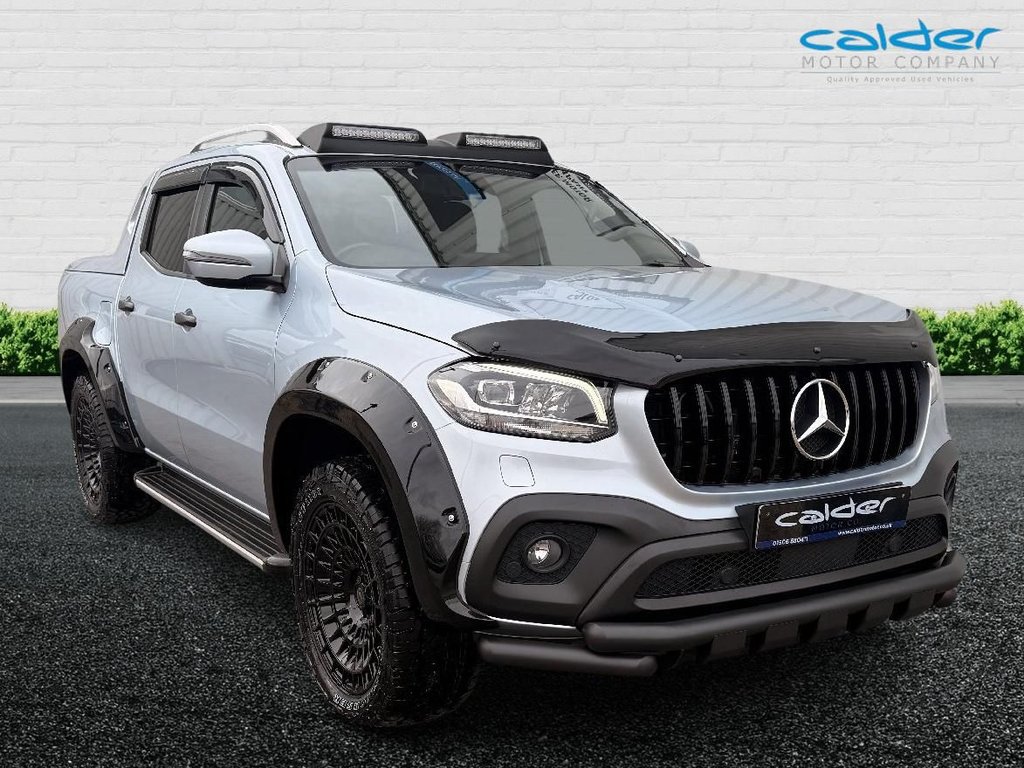 USED 2020 20 MERCEDES-BENZ X-CLASS 2.3 CDI Progressive Pickup Double Cab 4dr Diesel Auto 4MATIC Euro 6 (190 ps) WIDE TRACK BODY KIT+20&rdquo;ALLOYS+WOW