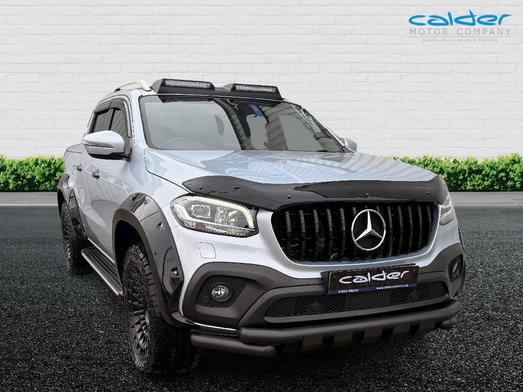 USED 2020 20 MERCEDES-BENZ X-CLASS 2.3 CDI Progressive Pickup Double Cab 4dr Diesel Auto 4MATIC Euro 6 (190 ps) WIDE TRACK BODY KIT+20&rdquo;ALLOYS+WOW