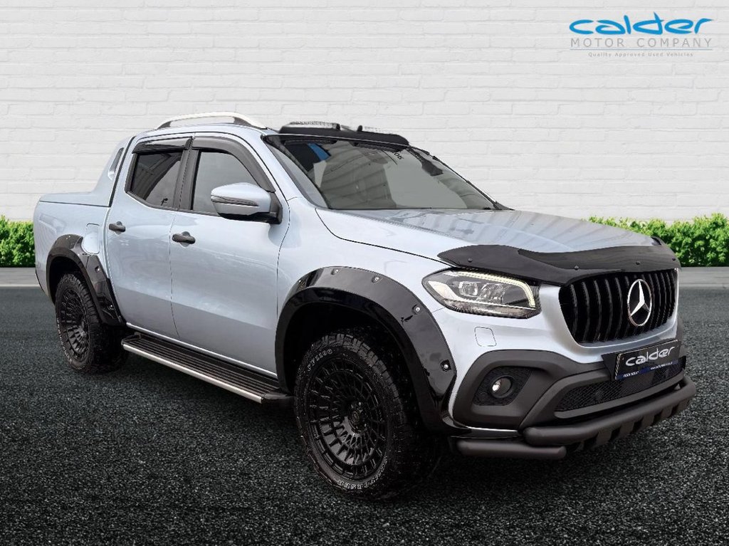 USED 2020 20 MERCEDES-BENZ X-CLASS 2.3 CDI Progressive Pickup Double Cab 4dr Diesel Auto 4MATIC Euro 6 (190 ps) WIDE TRACK BODY KIT+20&rdquo;ALLOYS+WOW