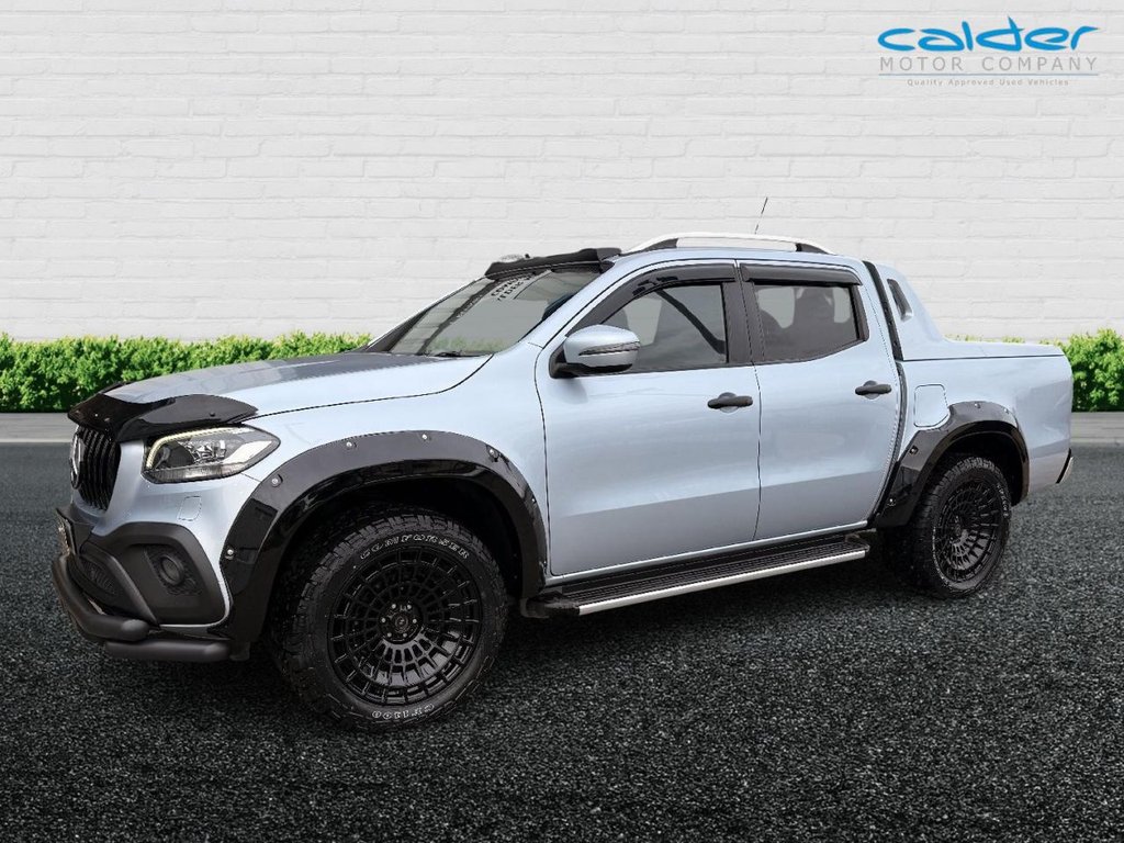 USED 2020 20 MERCEDES-BENZ X-CLASS 2.3 CDI Progressive Pickup Double Cab 4dr Diesel Auto 4MATIC Euro 6 (190 ps) WIDE TRACK BODY KIT+20&rdquo;ALLOYS+WOW