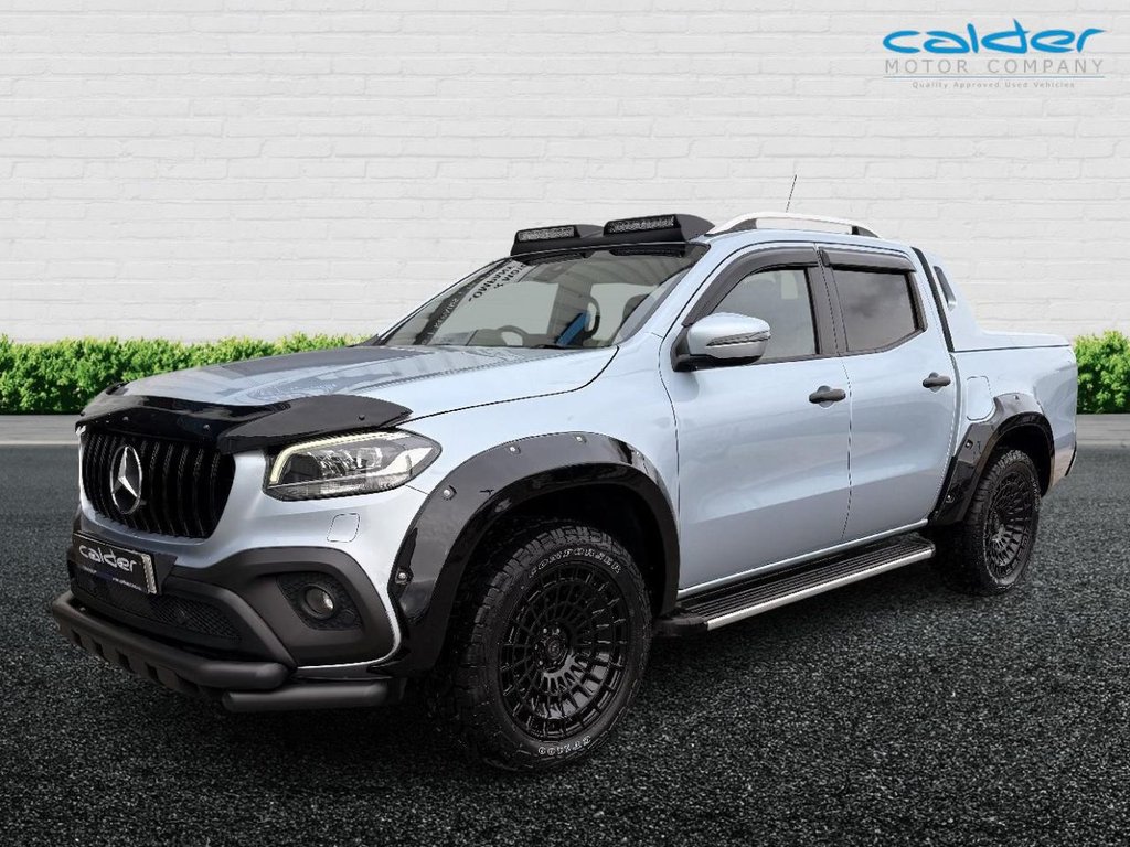 USED 2020 20 MERCEDES-BENZ X-CLASS 2.3 CDI Progressive Pickup Double Cab 4dr Diesel Auto 4MATIC Euro 6 (190 ps) WIDE TRACK BODY KIT+20&rdquo;ALLOYS+WOW