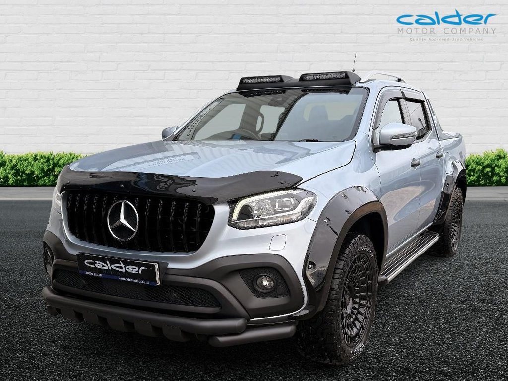 USED 2020 20 MERCEDES-BENZ X-CLASS 2.3 CDI Progressive Pickup Double Cab 4dr Diesel Auto 4MATIC Euro 6 (190 ps) WIDE TRACK BODY KIT+20&rdquo;ALLOYS+WOW