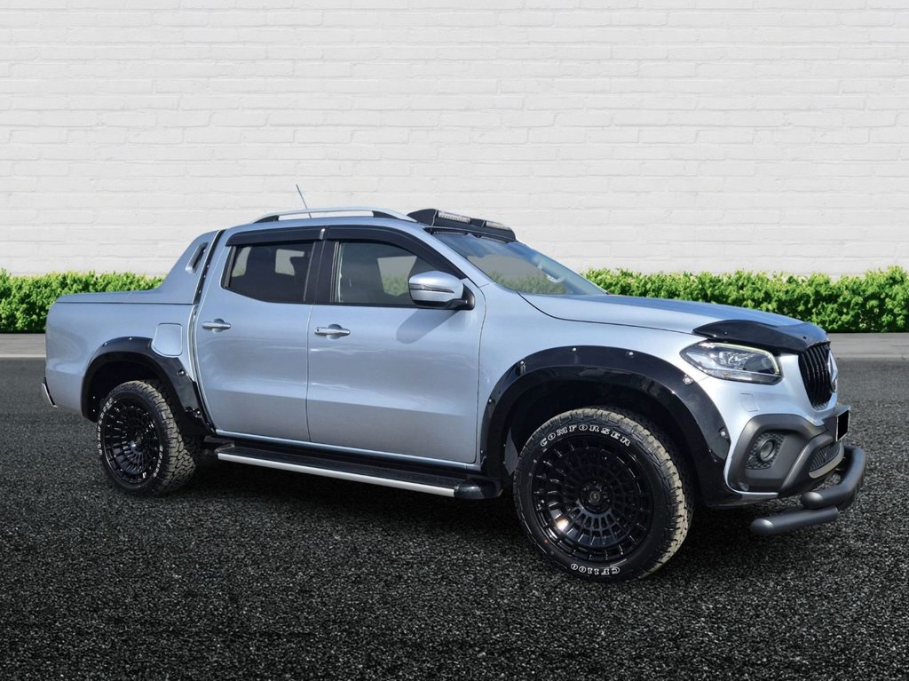 USED 2020 20 MERCEDES-BENZ X-CLASS 2.3 CDI Progressive Pickup Double Cab 4dr Diesel Auto 4MATIC Euro 6 (190 ps) WIDE TRACK BODY KIT+20”ALLOYS+WOW