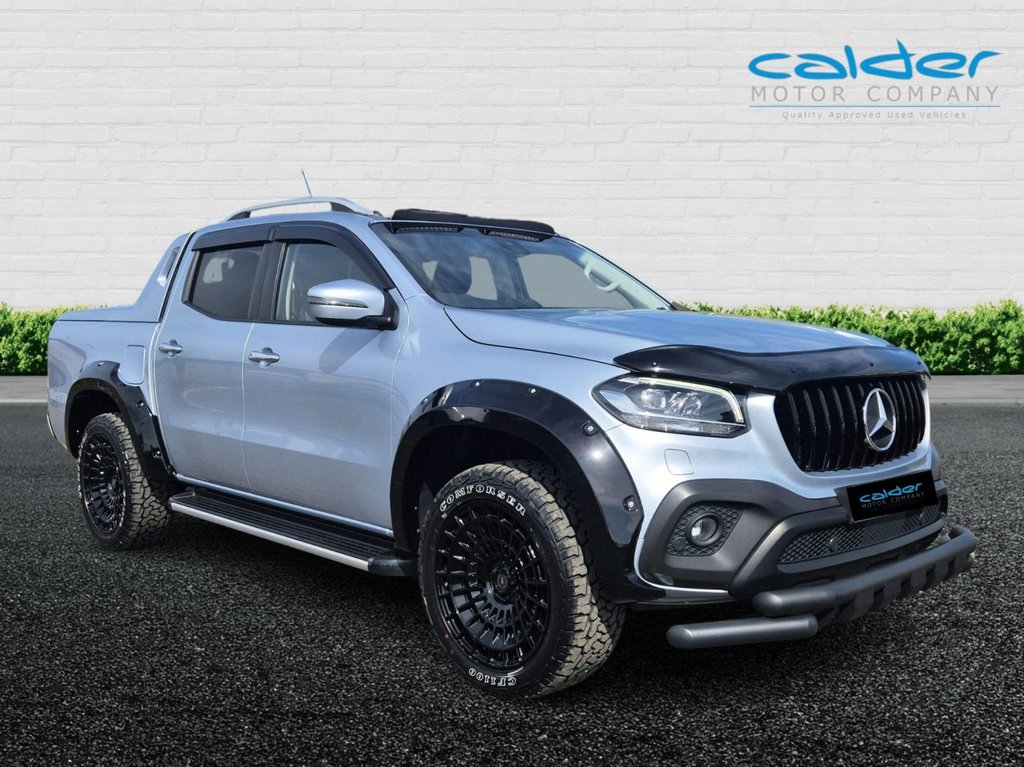 USED 2020 20 MERCEDES-BENZ X-CLASS 2.3 CDI Progressive Pickup Double Cab 4dr Diesel Auto 4MATIC Euro 6 (190 ps) WIDE TRACK BODY KIT+20”ALLOYS+WOW
