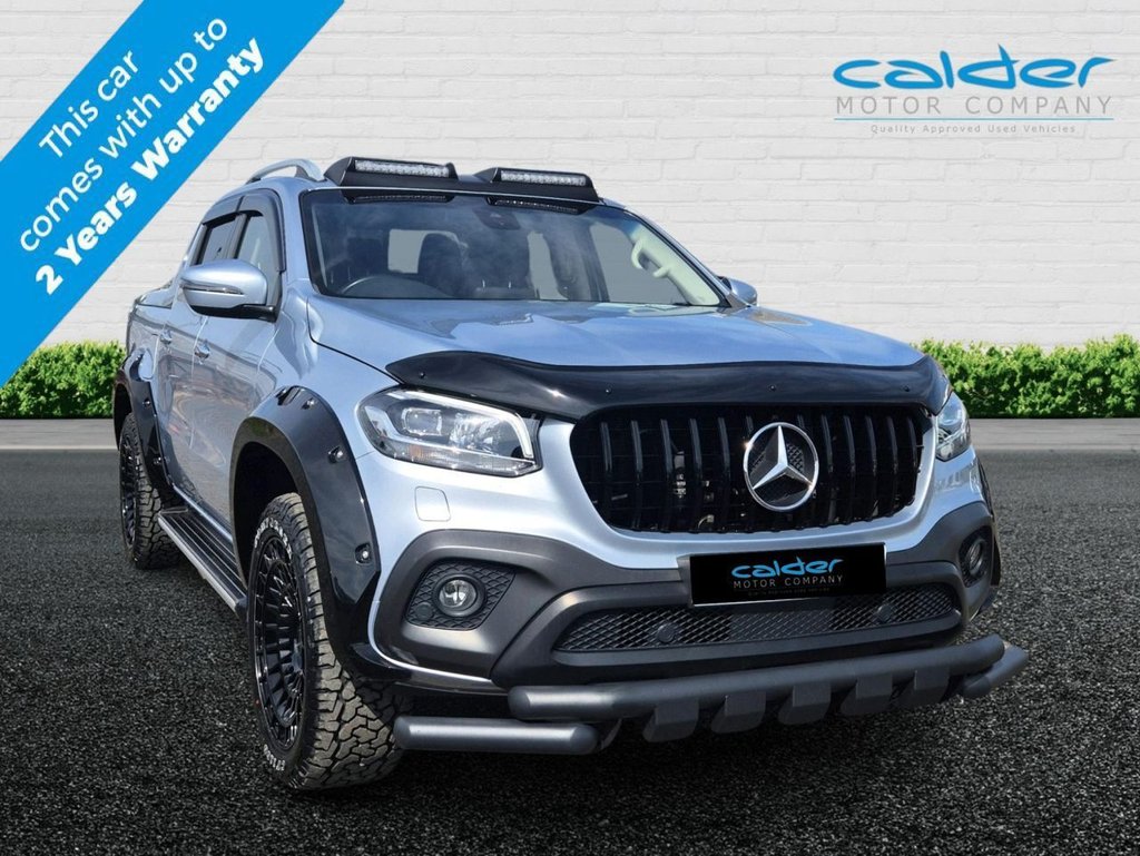 USED 2020 20 MERCEDES-BENZ X-CLASS 2.3 CDI Progressive Pickup Double Cab 4dr Diesel Auto 4MATIC Euro 6 (190 ps) WIDE TRACK BODY KIT+20”ALLOYS+WOW
