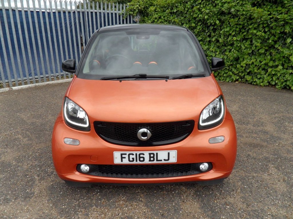 USED 2016 16 SMART FORTWO 0.9T Prime (Premium Plus) Coupe 2dr Petrol Twinamic Euro 6 (s/s) (90 ps) Low Mileage Low Insurance - &pound;20 Tax