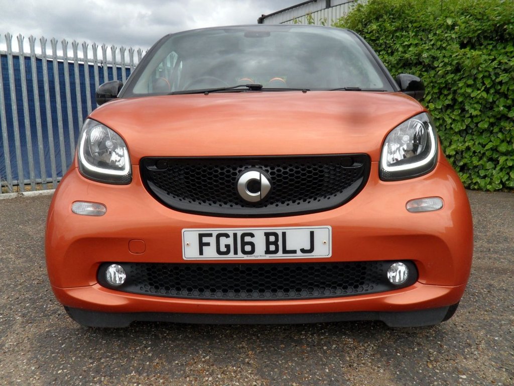 USED 2016 16 SMART FORTWO 0.9T Prime (Premium Plus) Coupe 2dr Petrol Twinamic Euro 6 (s/s) (90 ps) Low Mileage Low Insurance - &pound;20 Tax