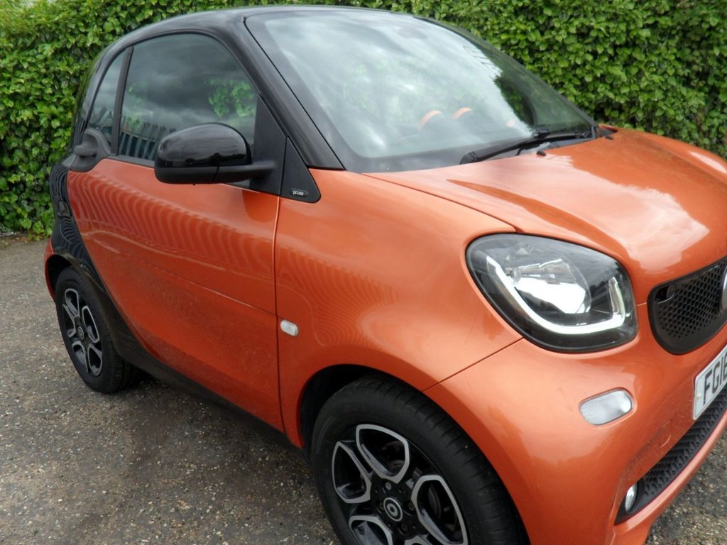 USED 2016 16 SMART FORTWO 0.9T Prime (Premium Plus) Coupe 2dr Petrol Twinamic Euro 6 (s/s) (90 ps) Low Mileage Low Insurance - &pound;20 Tax