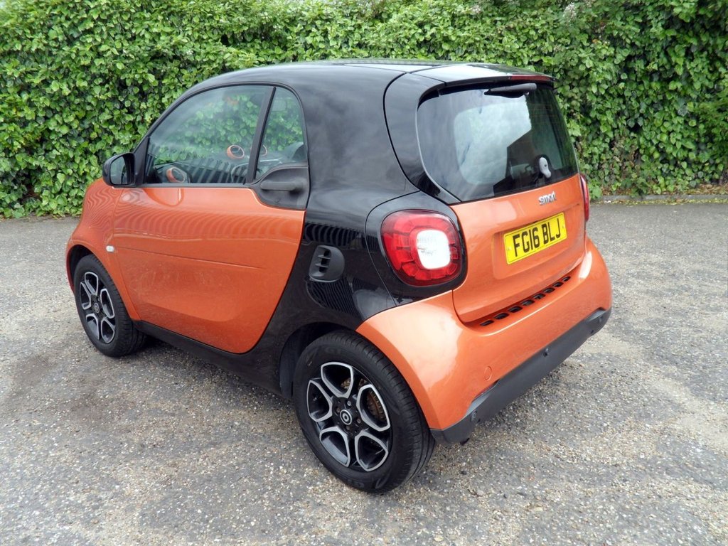 USED 2016 16 SMART FORTWO 0.9T Prime (Premium Plus) Coupe 2dr Petrol Twinamic Euro 6 (s/s) (90 ps) Low Mileage Low Insurance - &pound;20 Tax
