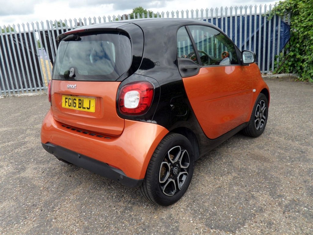 USED 2016 16 SMART FORTWO 0.9T Prime (Premium Plus) Coupe 2dr Petrol Twinamic Euro 6 (s/s) (90 ps) Low Mileage Low Insurance - &pound;20 Tax
