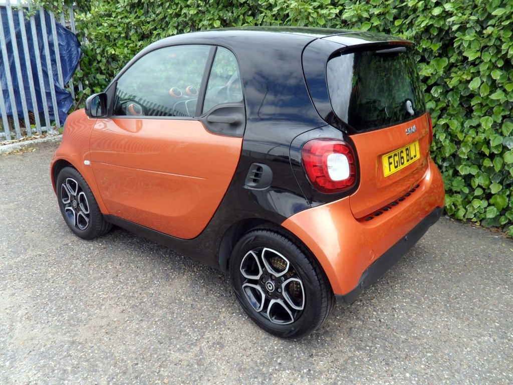 USED 2016 16 SMART FORTWO 0.9T Prime (Premium Plus) Coupe 2dr Petrol Twinamic Euro 6 (s/s) (90 ps) Low Mileage Low Insurance - &pound;20 Tax