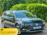 USED 2016 16 VOLKSWAGEN PASSAT 2.0 TDI BlueMotion Tech Alltrack Estate 5dr Diesel DSG 4Motion Euro 6 (s/s) (190 ps) LEATHER+SAT NAV+SENSORS+ULEZ