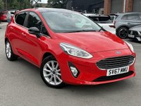 USED 2017 67 FORD FIESTA 1.0T EcoBoost Titanium Hatchback 5dr Petrol Auto Euro 6 (s/s) (100 ps) ANDROID AUTO - PARKING SENSORS