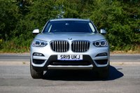 USED 2019 19 BMW X3 2.0 20d xLine SUV 5dr Diesel Auto xDrive Euro 6 (s/s) (190 ps) GLACIER SILVER METALLIC PAINTWORK + DIGITAL DASH + HEATED SEATS + DAB RADIO