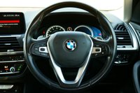 USED 2019 19 BMW X3 2.0 20d xLine SUV 5dr Diesel Auto xDrive Euro 6 (s/s) (190 ps) GLACIER SILVER METALLIC PAINTWORK + DIGITAL DASH + HEATED SEATS + DAB RADIO