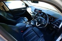 USED 2019 19 BMW X3 2.0 20d xLine SUV 5dr Diesel Auto xDrive Euro 6 (s/s) (190 ps) GLACIER SILVER METALLIC PAINTWORK + DIGITAL DASH + HEATED SEATS + DAB RADIO