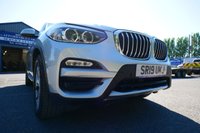USED 2019 19 BMW X3 2.0 20d xLine SUV 5dr Diesel Auto xDrive Euro 6 (s/s) (190 ps) GLACIER SILVER METALLIC PAINTWORK + DIGITAL DASH + HEATED SEATS + DAB RADIO