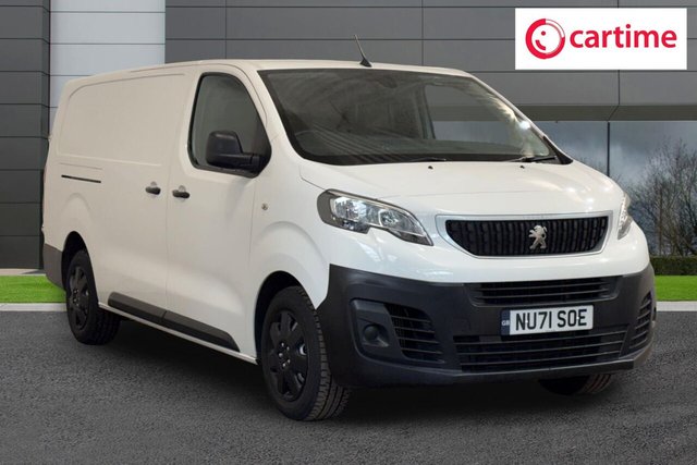 View our Peugeot Expert 1.5 BlueHDi 1200 Professional Long Panel Van 6dr Diesel Manual LWB Euro 6 (s/s) (100 bhp) Rear Parking Sensors, Visibility Pack, Touchscreen, Manually Folding Door Mirrors, 16In Steel Wheels