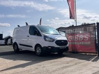 USED 2022 22 FORD TRANSIT CUSTOM 2.0 300 EcoBlue Leader Panel Van 5dr Diesel Manual L1 H1 Euro 6 (s/s) (130 ps) TOUCHSCREEN/2 KEYS/3 SEATS/EURO 6